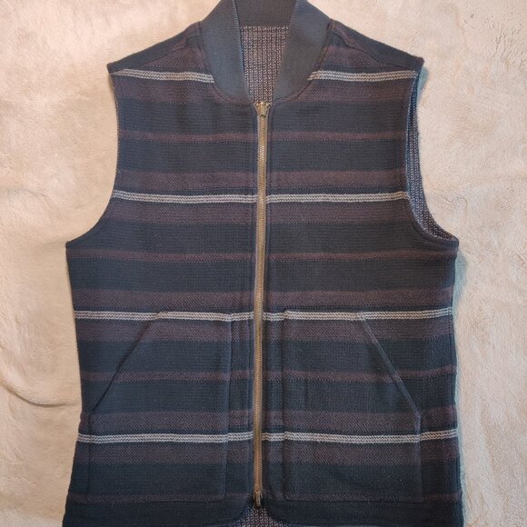 Taylor Stitch Reversible wool "The Able" vest - Picture 2 of 9